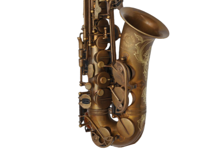 Campana One-Piece Hand-Hammered Dark Amber Lacquer