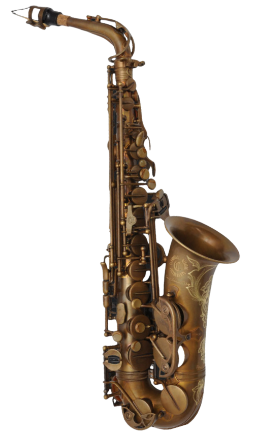 Saxofone Alto Cannonball AVR-BR Vintage Reborn The Brut Dark Amber Lacquer