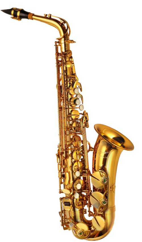 Saxofone Alto P. Mauriat PMSA-185 AGL Gold Lacquer