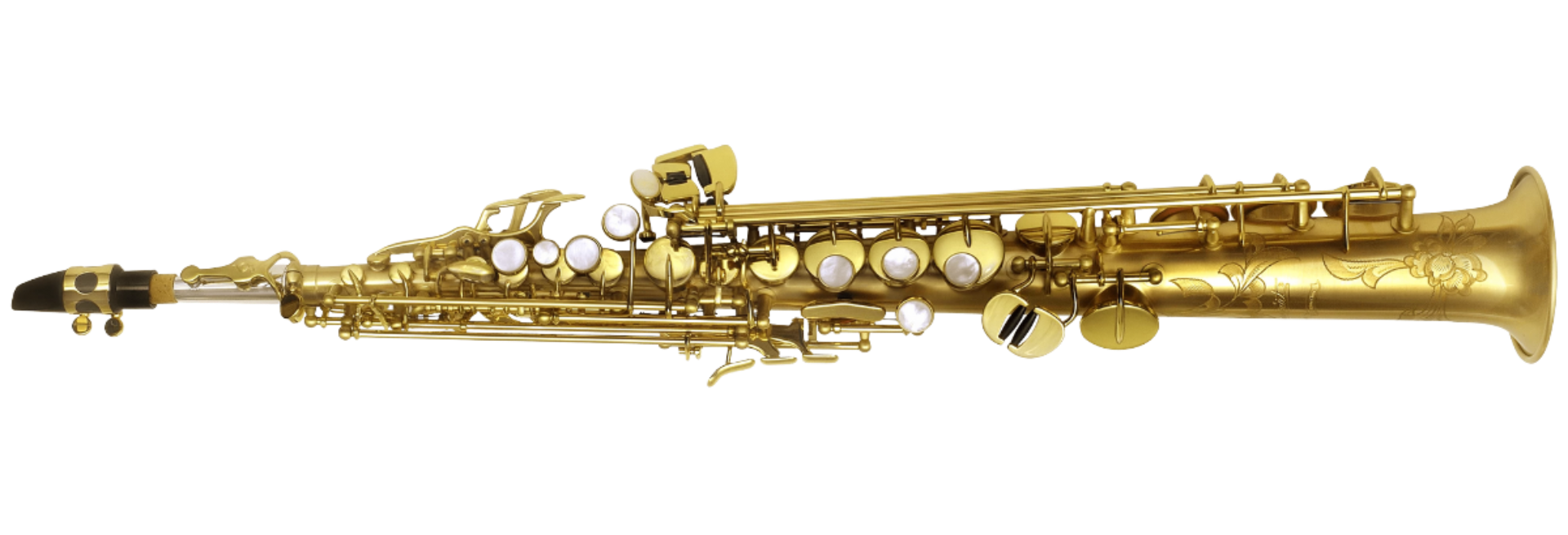 Saxofone Soprano P. Mauriat Le Bravo 200 SGL Gold Lacquer