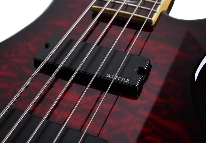 Top Maple Figured Black Cherry