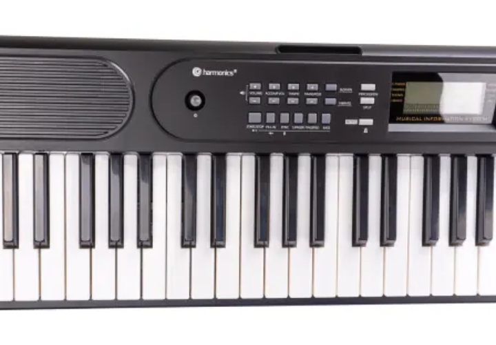 Teclado 61 Teclas Sensíveis Estilo Piano