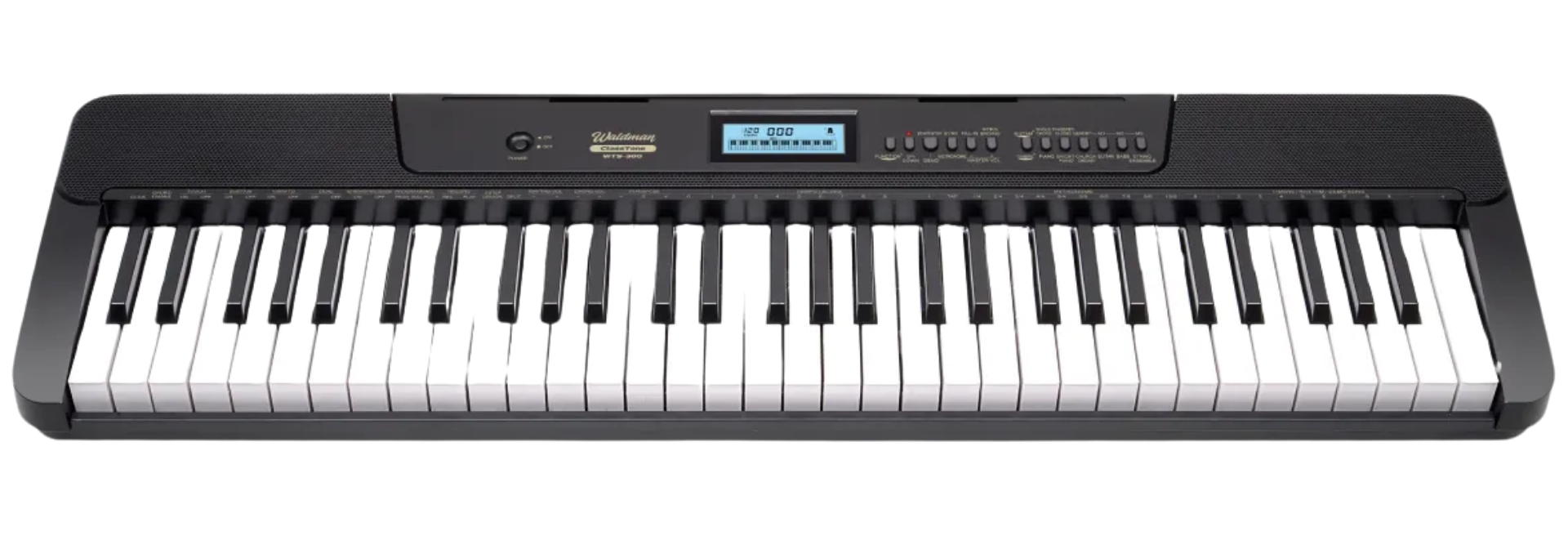 Teclado Musical Waldman ClassTone WTS-300 61 Teclas Preto