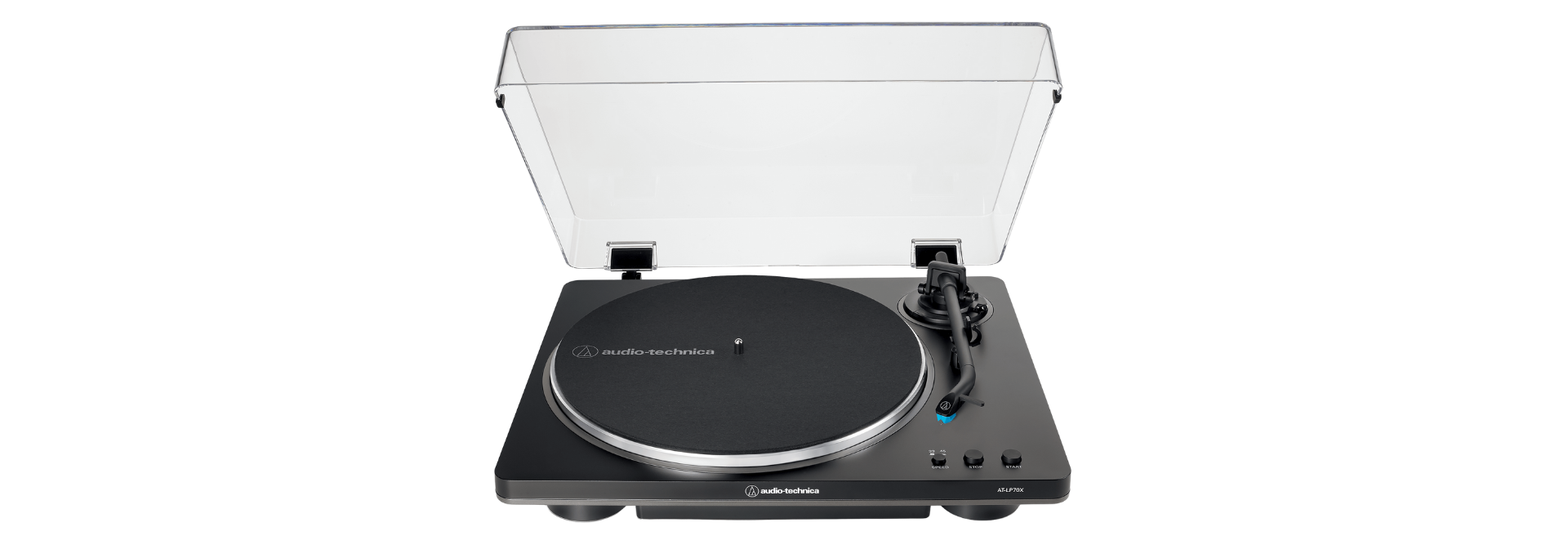 Toca-Discos Automático Audio-Technica AT-LP70X Black/Gunmetal