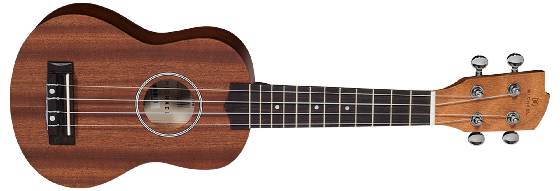 Ukulele Soprano Acústico Michael MK21 MH Mahogany