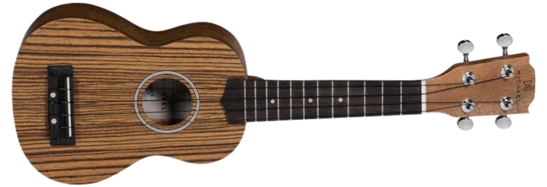 Ukulele Soprano Acústico Michael MK21ZB Natural