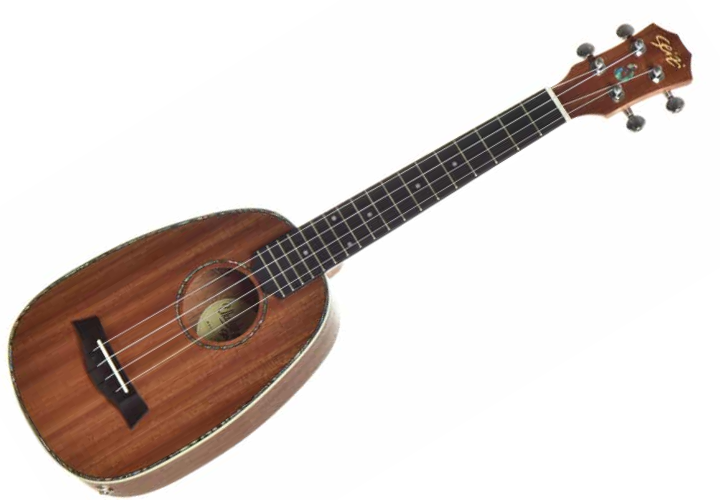 Corpo Pineapple em Sapele com Roseta em Abalone