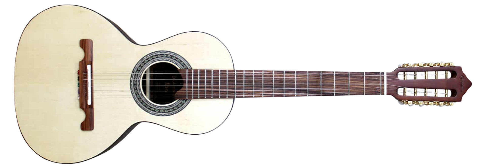 Viola Caipira Aço Acústica Giannini Raiz VS4H Imbu NS Natural Satin