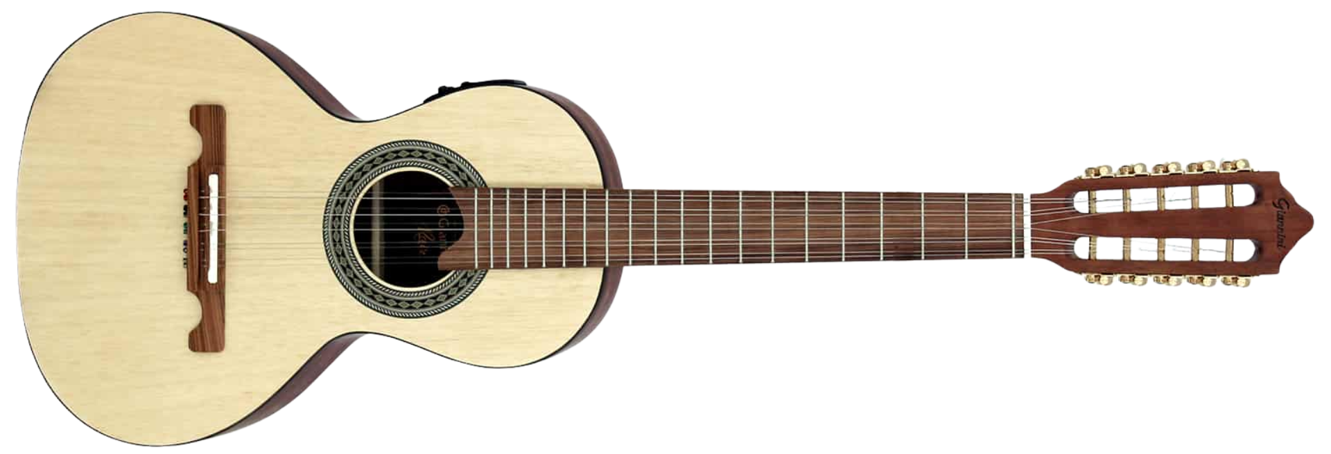 Viola Caipira Aço Eletroacústica Giannini Raiz VS4H Imbu EQ Natural Satin