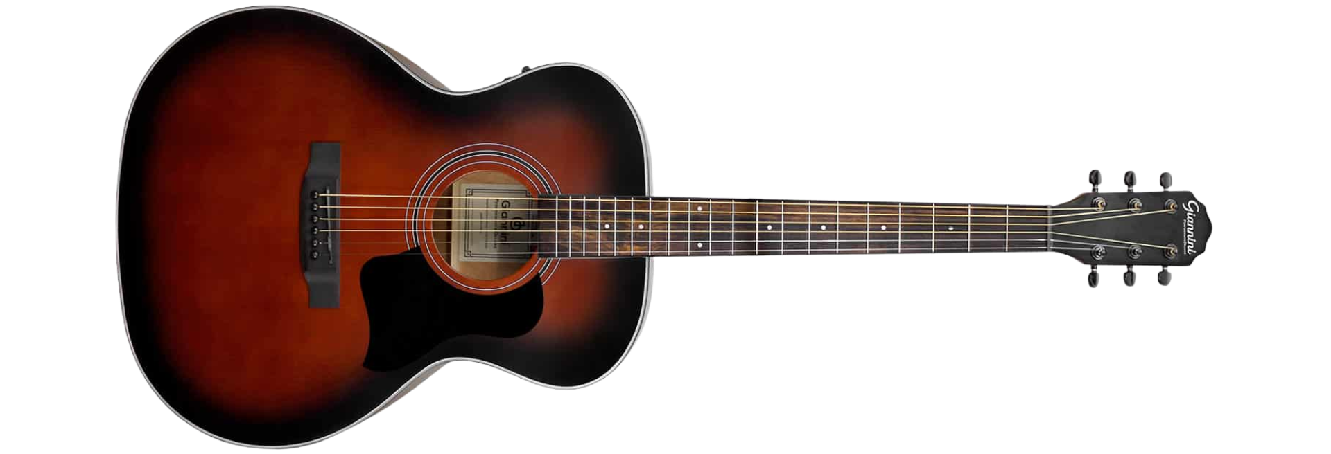 Violão Aço Eletroacústico Giannini Performance Deluxe GAF DLX EQ Sunburst Satin