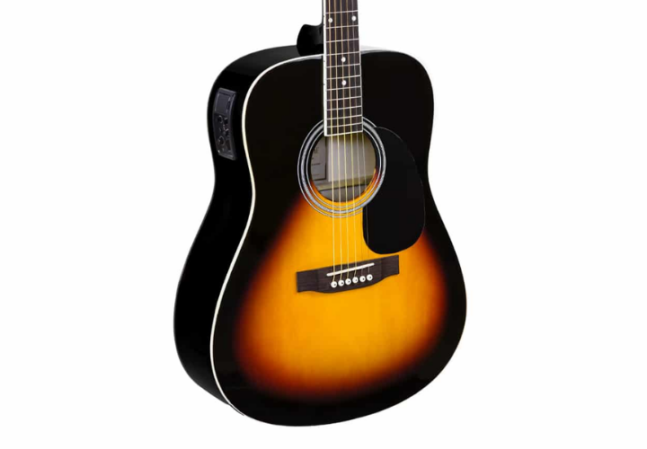Tampo Spruce Sólido Vintage Sunburst Satin
