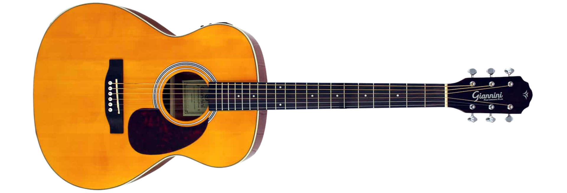 Violão Aço Eletroacústico Giannini Performance Plus GAD Plus EQ Natural Glossy