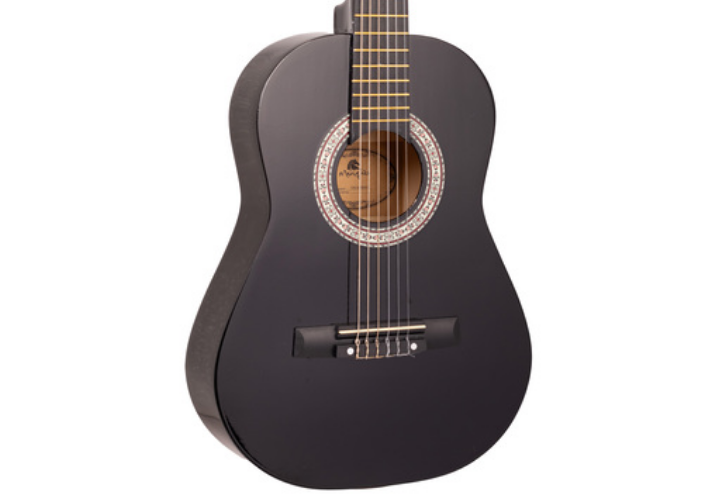 Corpo 3/4 Juvenil Preto Brilho