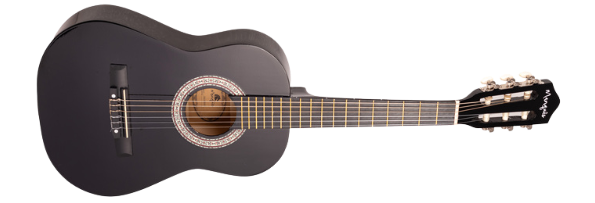 Violão Acústico Marquês VN-04BKAC Juvenil Preto