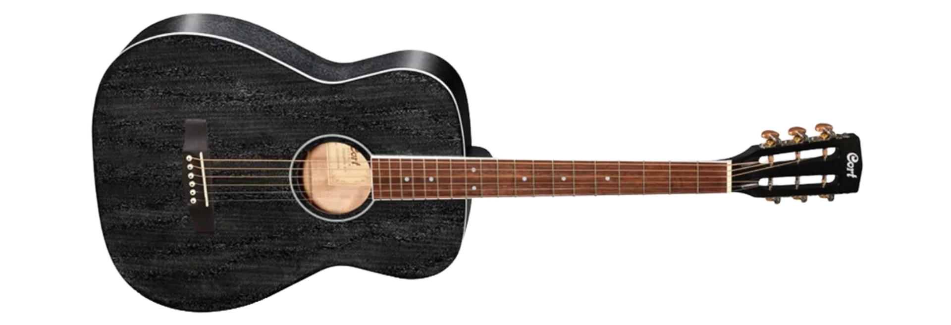 Violão Cort AF-590MF BOP Preto Fosco