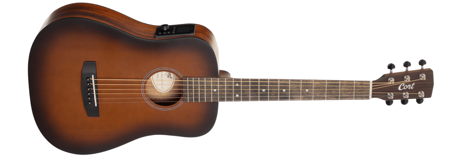 Violão Cort Earth GO Open Pore Brown Burst