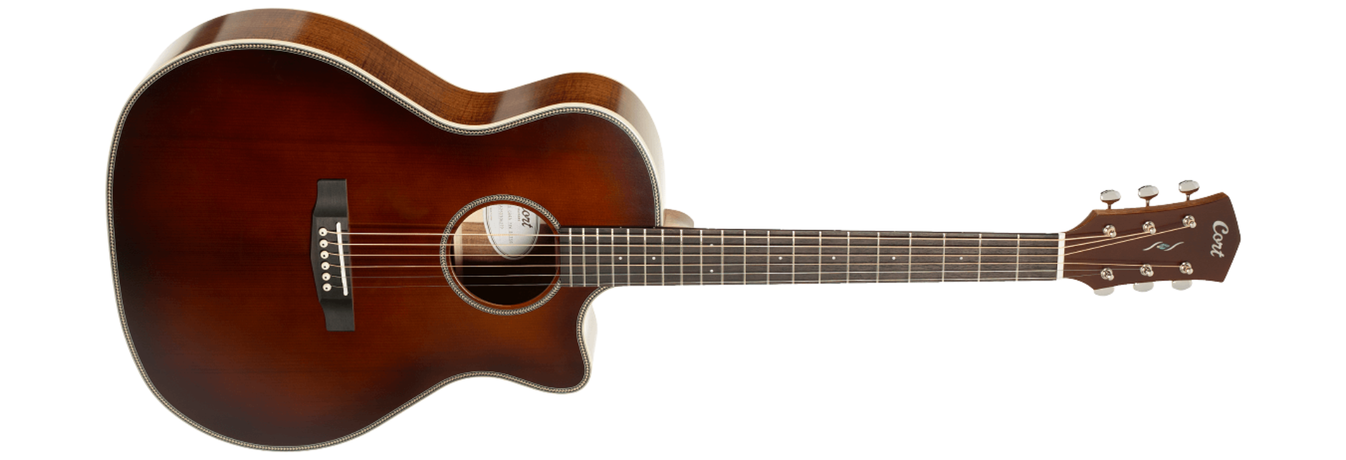 Violão Cort Essence GA4 Special Brown Burst Semi Gloss