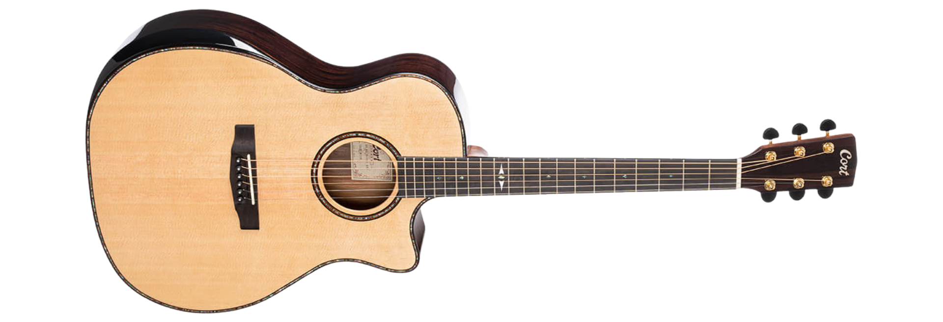 Violão Cort GA-PF Bevel Natural Gloss