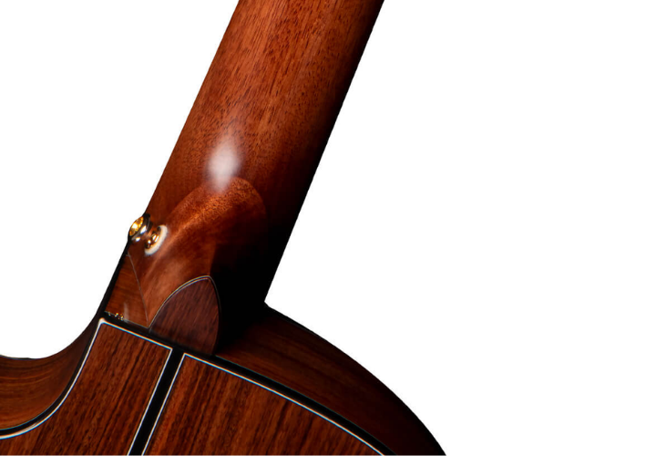 Braço Mahogany e Escala Rosewood