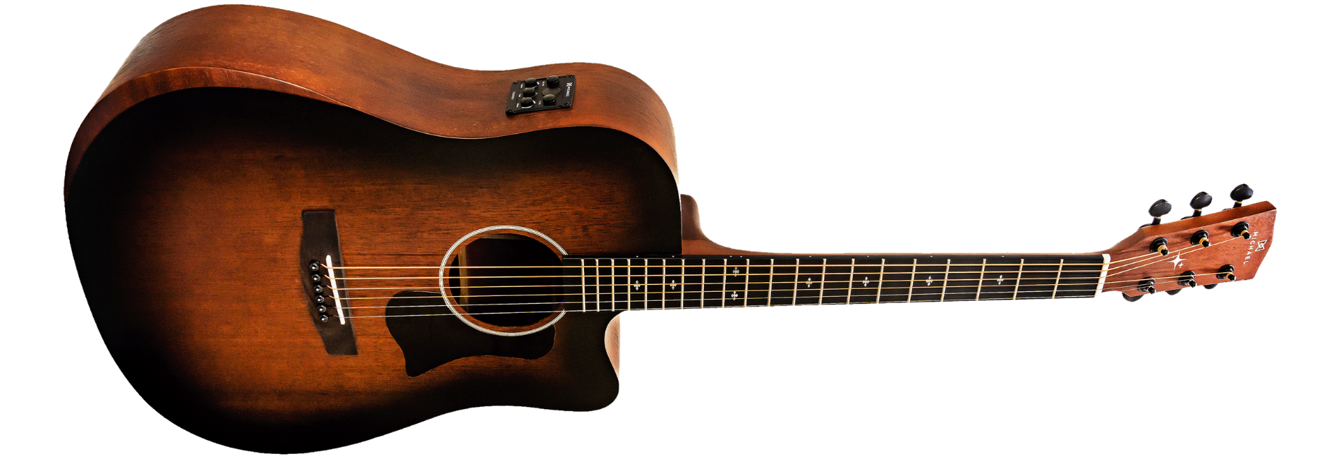 Violão Eletroacústico Michael Enigma VME630 TB Tobacco Burst com Bag