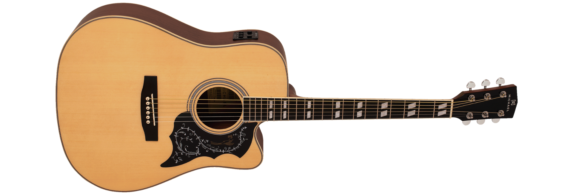 Violão Eletroacústico Michael Folk VMF440 Satin Top