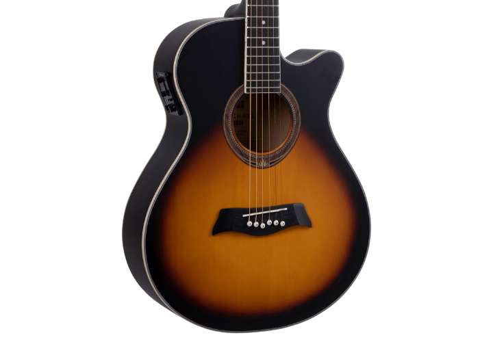 Tampo Spruce Laminado Sunburst Mate