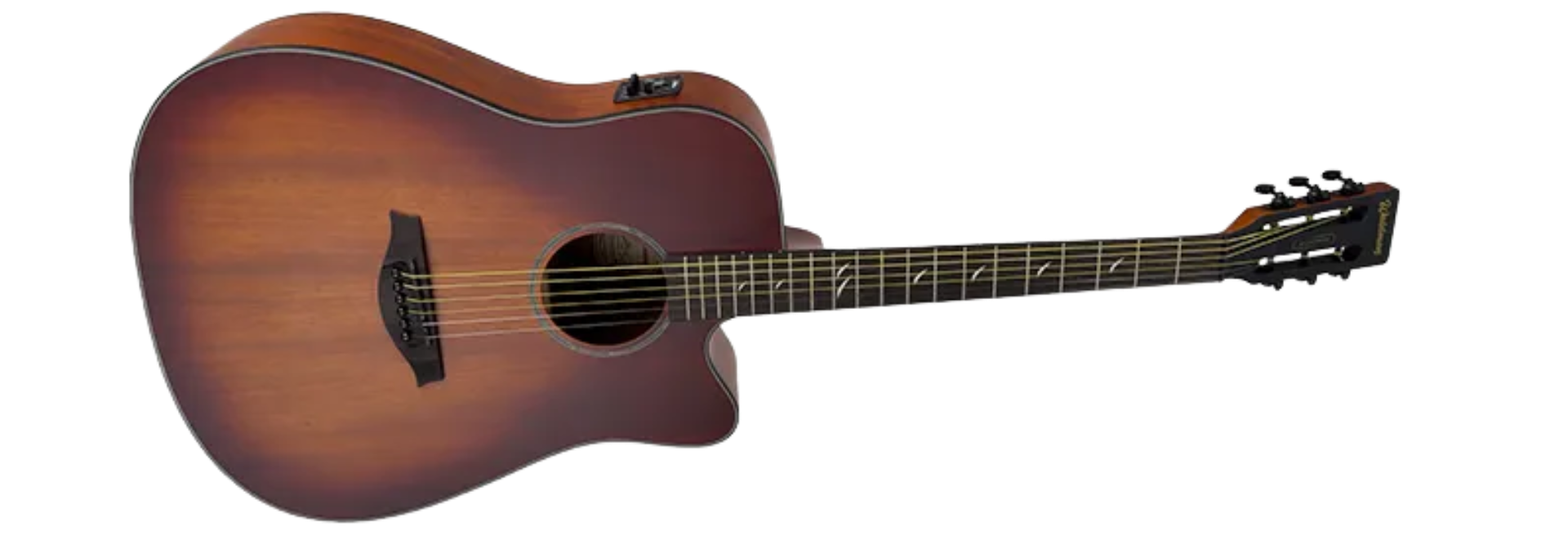 Violão Eletroacústico Waldman Blastone Grand DCEX-641 Aço Sunburst Top