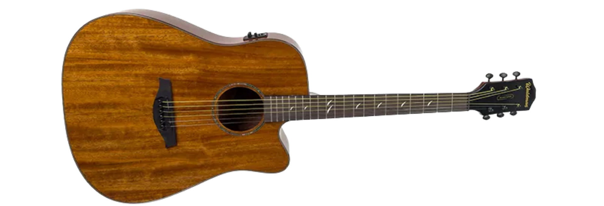 Violão Eletroacústico Waldman Blastone Grand DCEX-741 Aço Natural