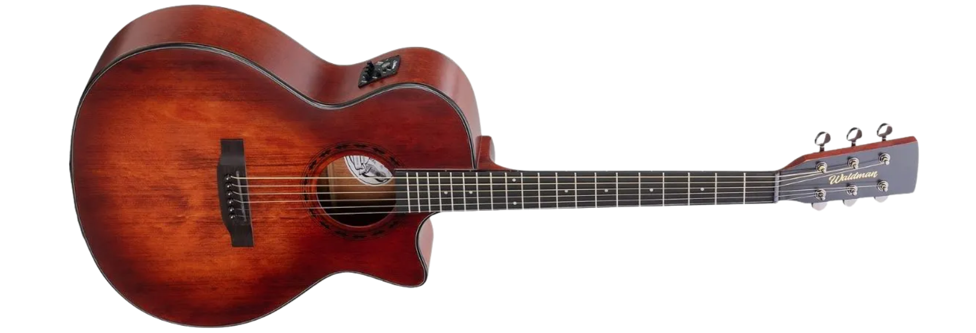 Violão Eletroacústico Waldman DCEX-1141 AMB Amber Folk