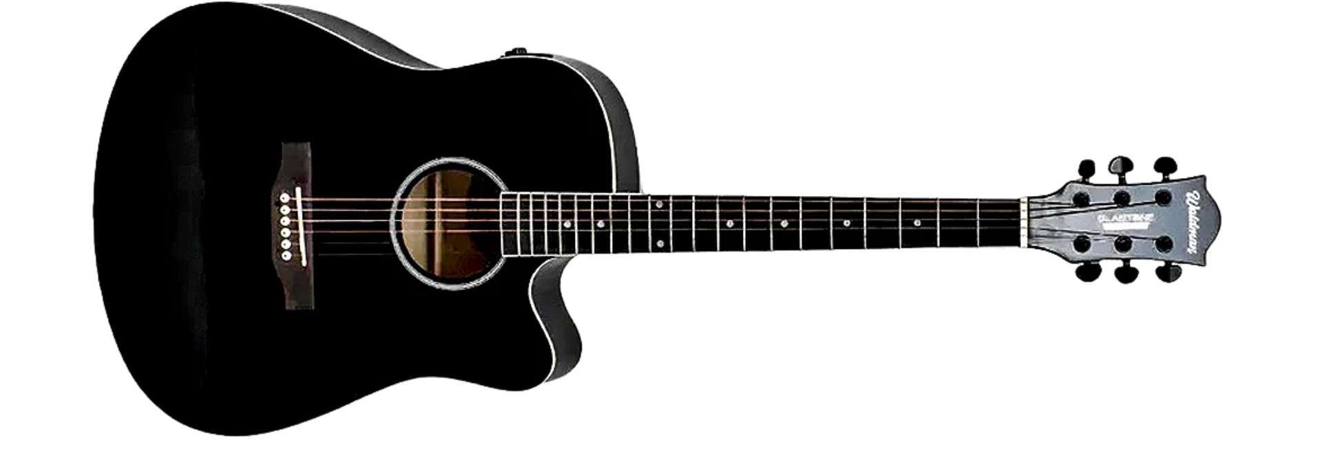 Violão Eletroacústico Waldman TDCE-141 BK Black Dreadnought