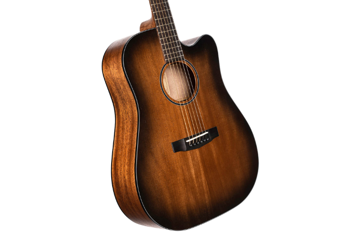 Tampo Mogno Maciço Open Pore Black Burst