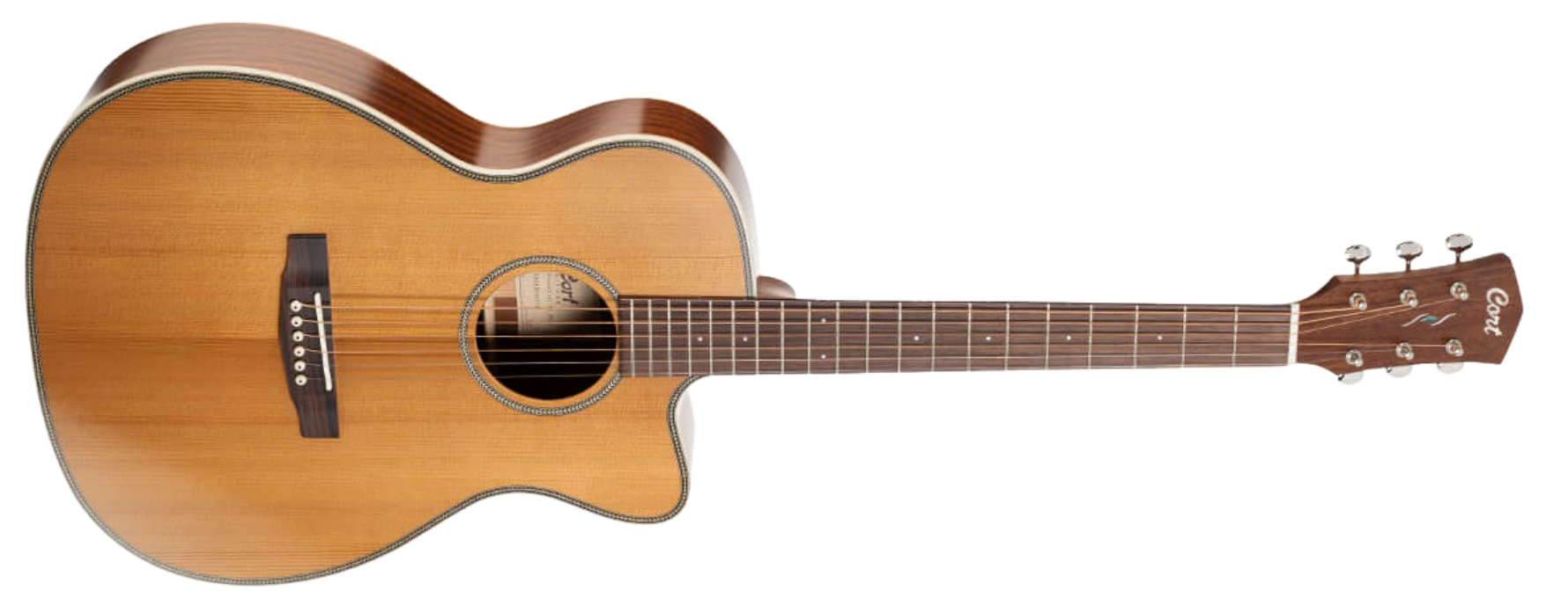 Violão Eletroacústico Cort Essence OC4 NSG Natural Semi Gloss