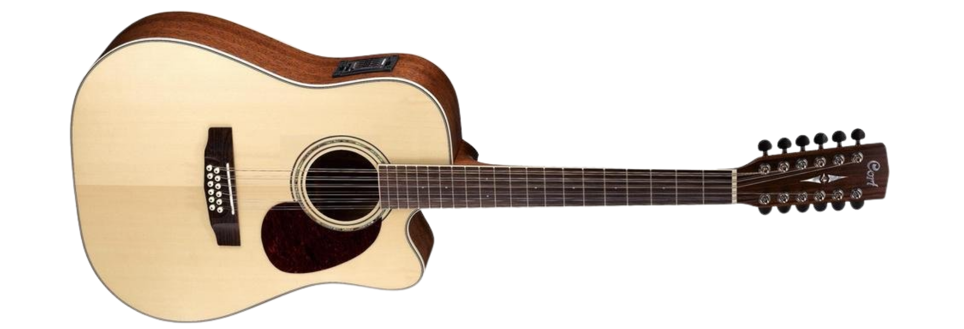 Violão Eletroacústico Cort MR710F-12 NS Natural Satin 12 Cordas