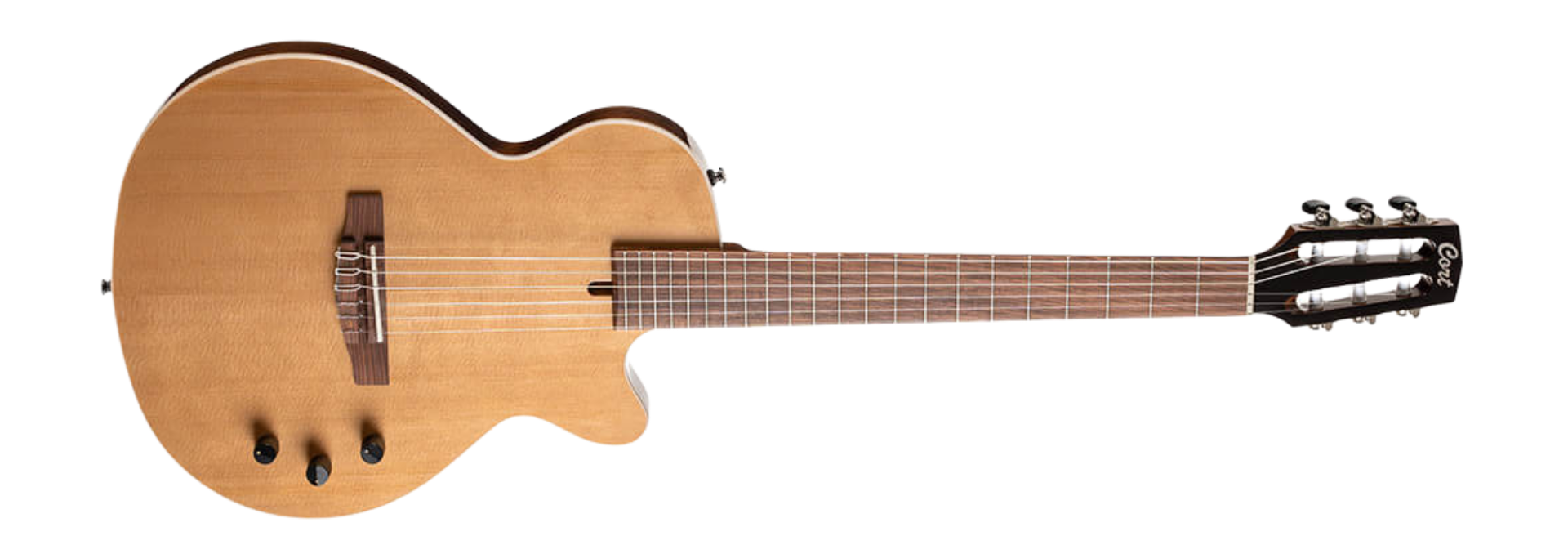 Violão Eletroacústico Cort Sunset Nylectric II NAT Natural Gloss