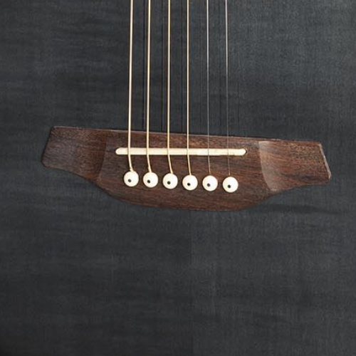 Tampo Flamed Maple Black Burst