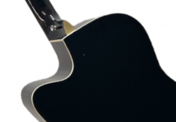 Corpo Super Flat Semi-Acústico Cutaway