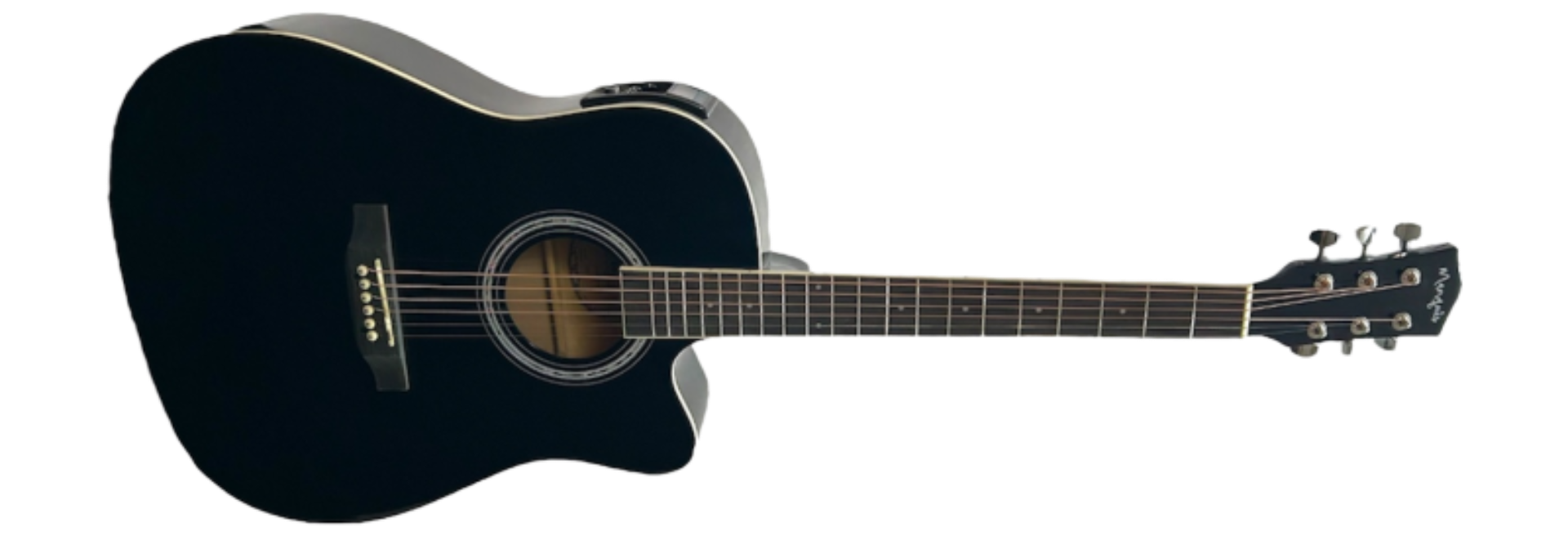 Violão Eletroacústico Marquês VA-01BKEQ Preto Fosco