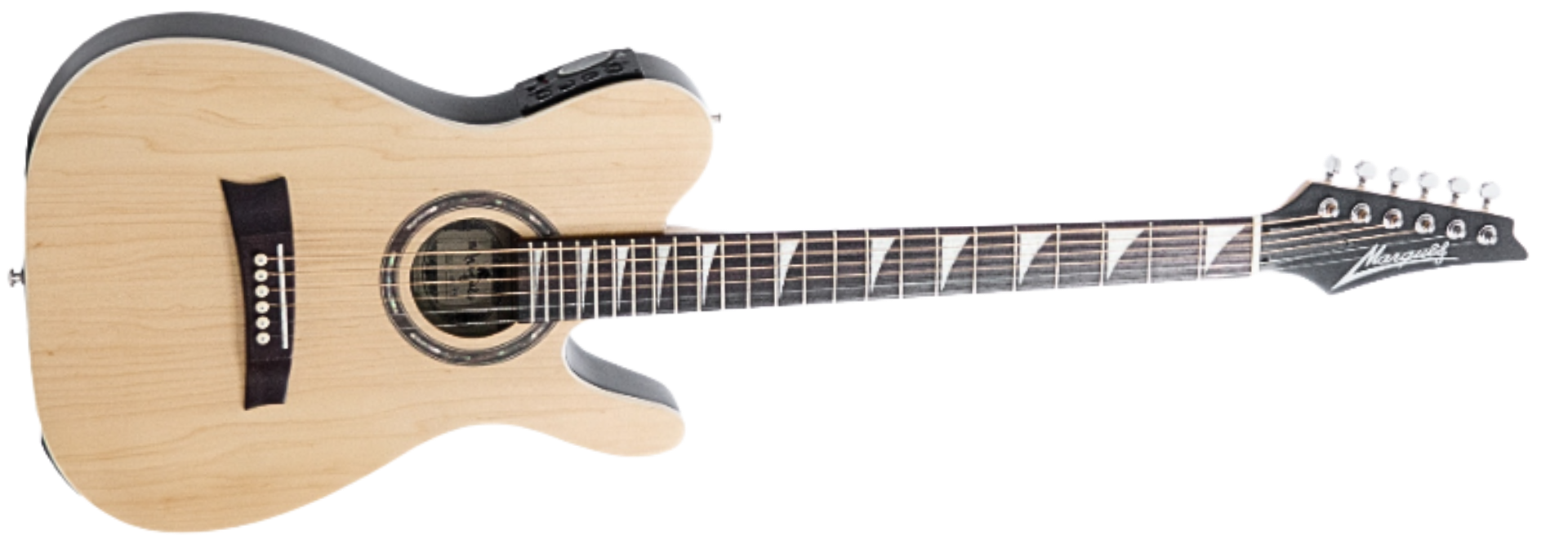 Violão Eletroacústico Marquês VA-44NSEQ Natural Fosco