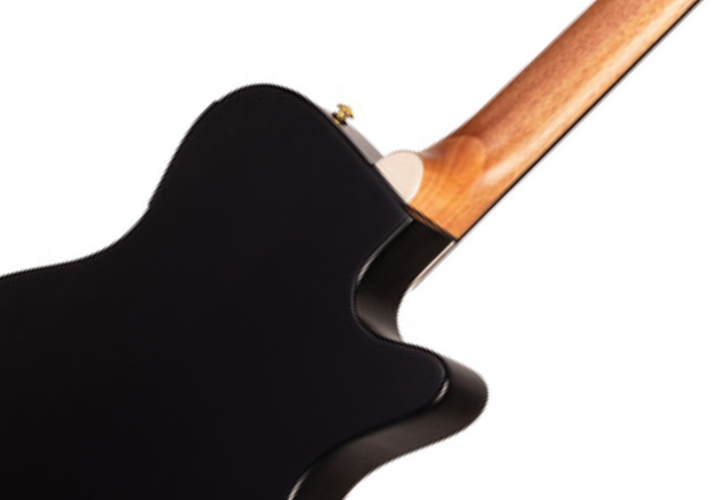 Corpo Super Flat Semi-Acústico Cutaway Canhoto