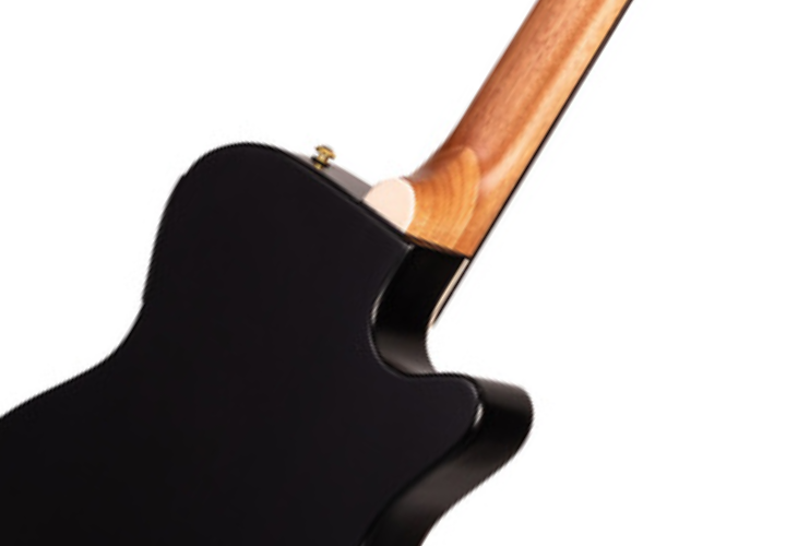 Corpo Super Flat Semi-Acústico Cutaway Canhoto