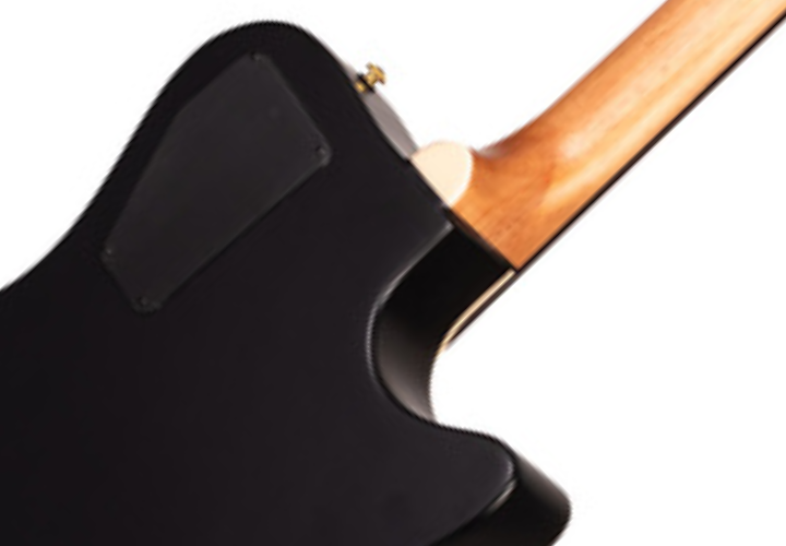 Corpo Super Flat Semi-Acústico Cutaway Canhoto