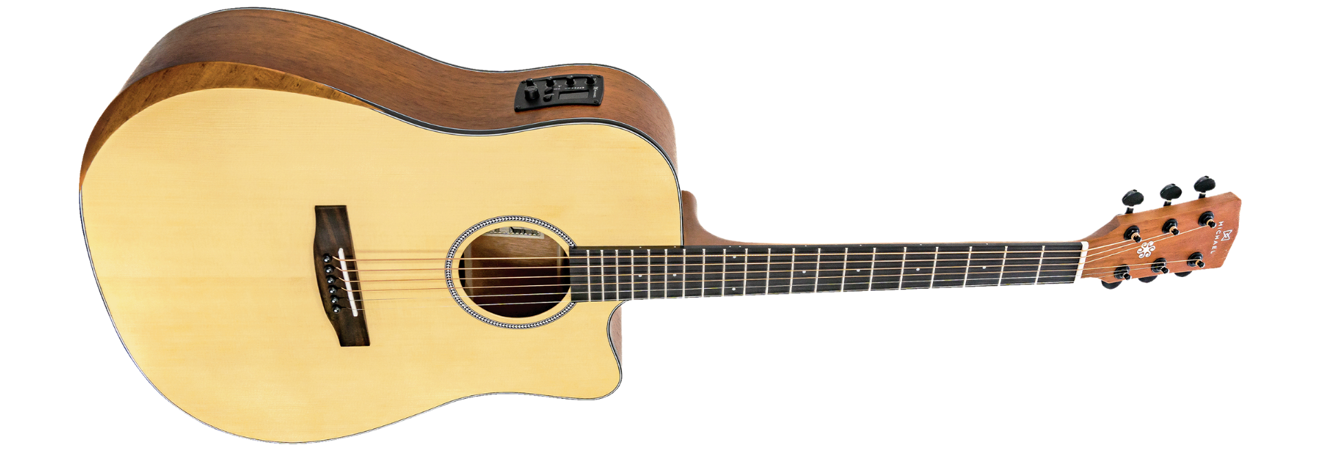 Violão Eletroacústico Michael Cosmic VMC230 ST Satin