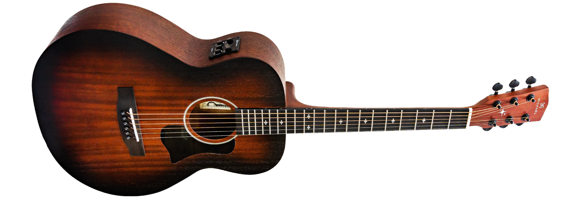 Violão Eletroacústico Michael Enigma VME610 TB Tobacco Burst