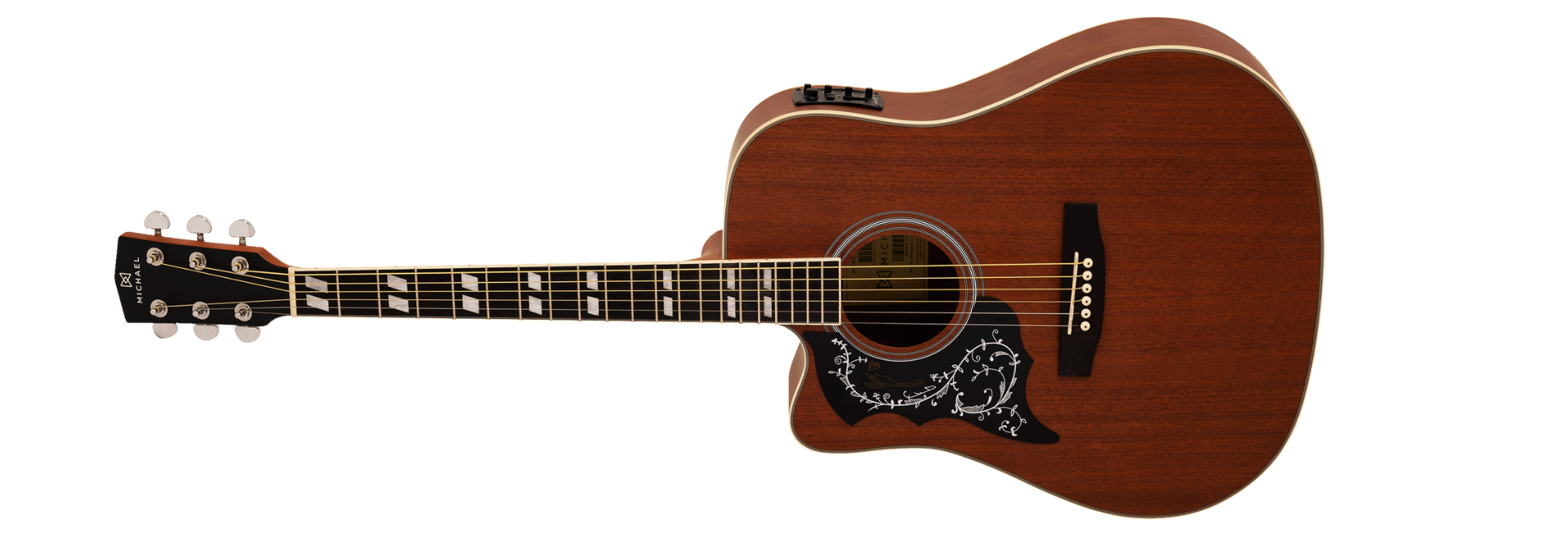 Violão Eletroacústico Michael Folk Freebird VMF420 LH Canhoto