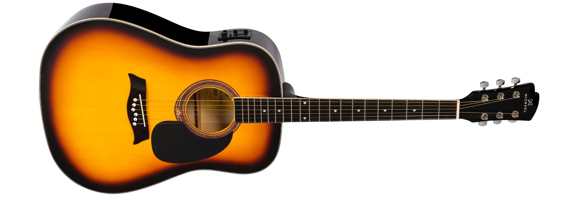 Violão Eletroacústico Michael Folk VMF360 SB (Sunburst)