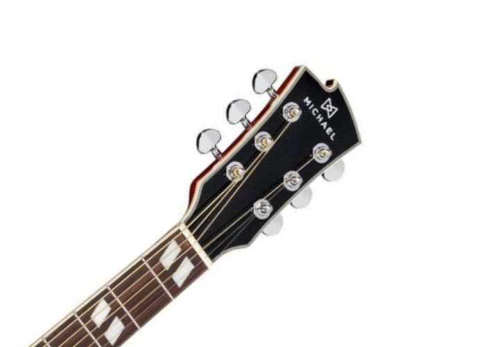 Tampo Spruce ou Mahogany Vintage Sunburst