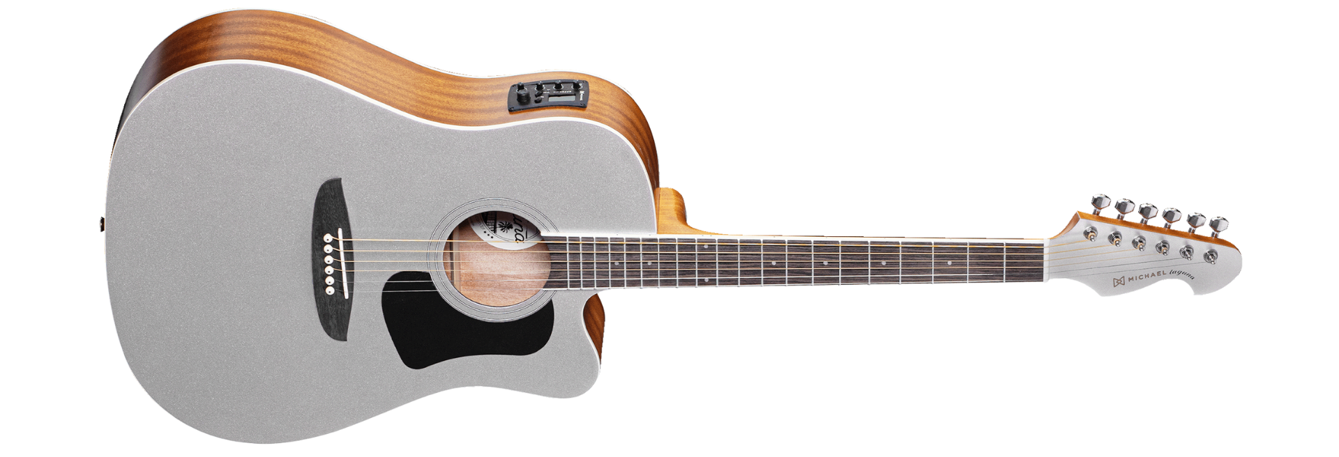 Violão Eletroacústico Michael Laguna VML530 SR Sunburst Red