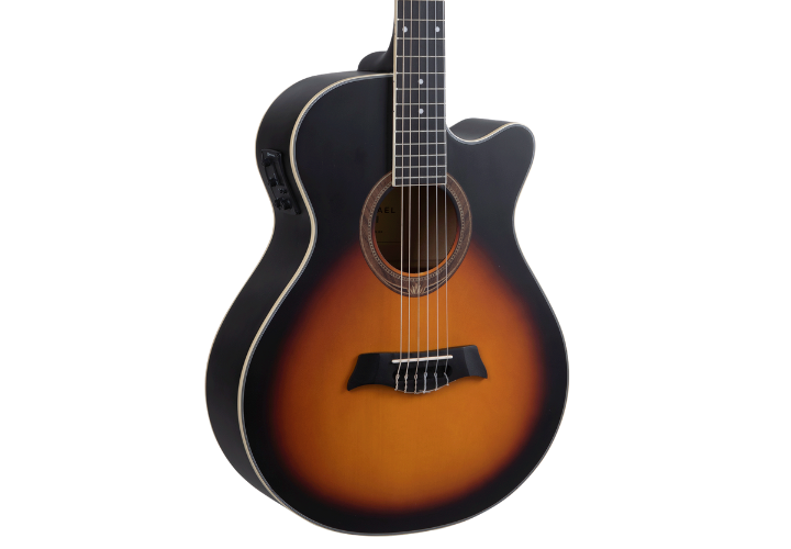 Captador Piezo e EQ 3 Bandas com Afinador