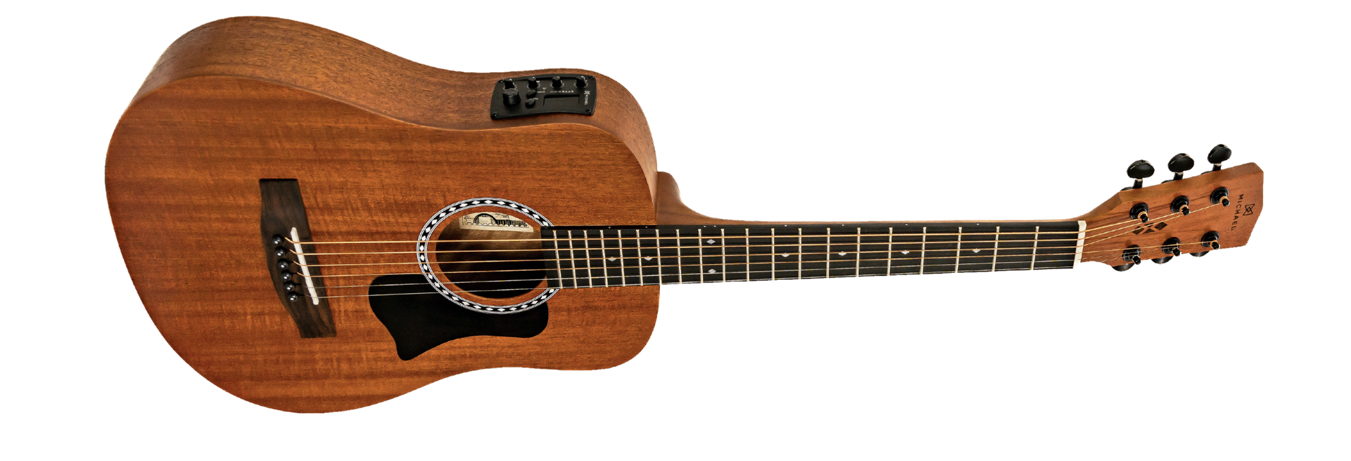 Violão Eletroacústico Michael Mysa VMM100 MH Mahogany