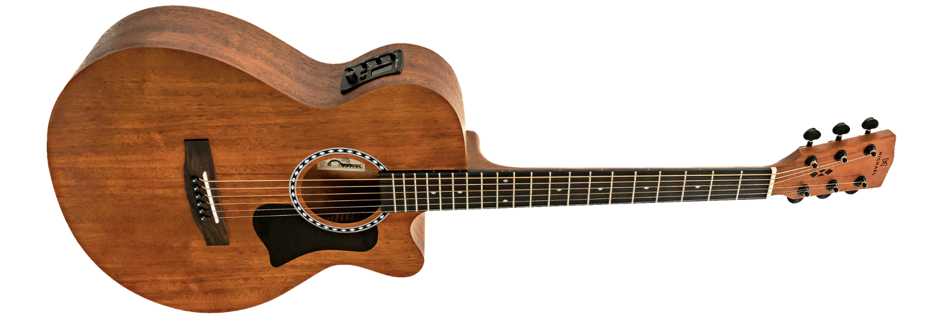 Violão Eletroacústico Michael Mysa VMM120 MH Mahogany
